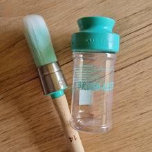 Load image into Gallery viewer, Eco brush & brush keeper - Walnut lane