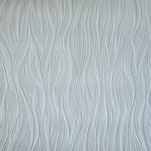 Waves paintable wallpaper - Walnut lane