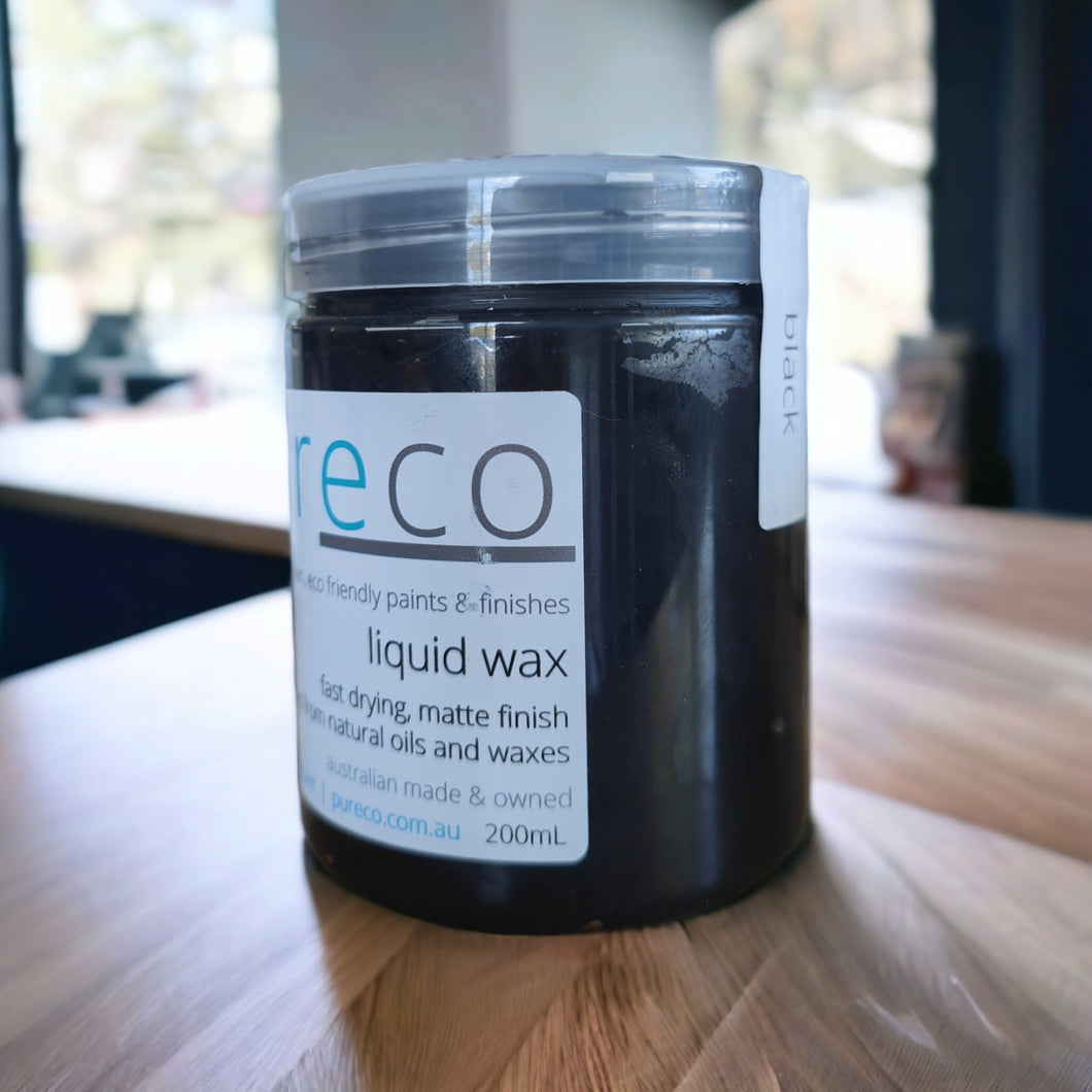Liquid wax black 200ml or 500ml