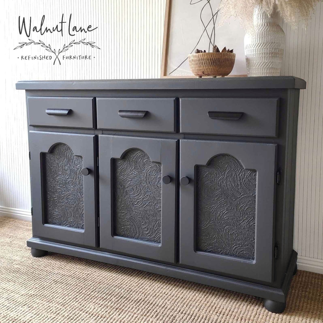 Off black buffet sideboard