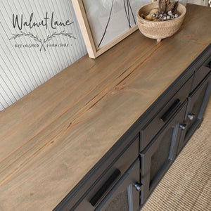 Off black buffet sideboard