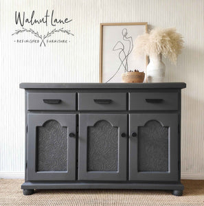 Off black buffet sideboard