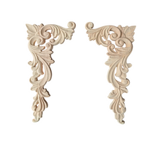 Load image into Gallery viewer, Wooden corner applique left or right #2
