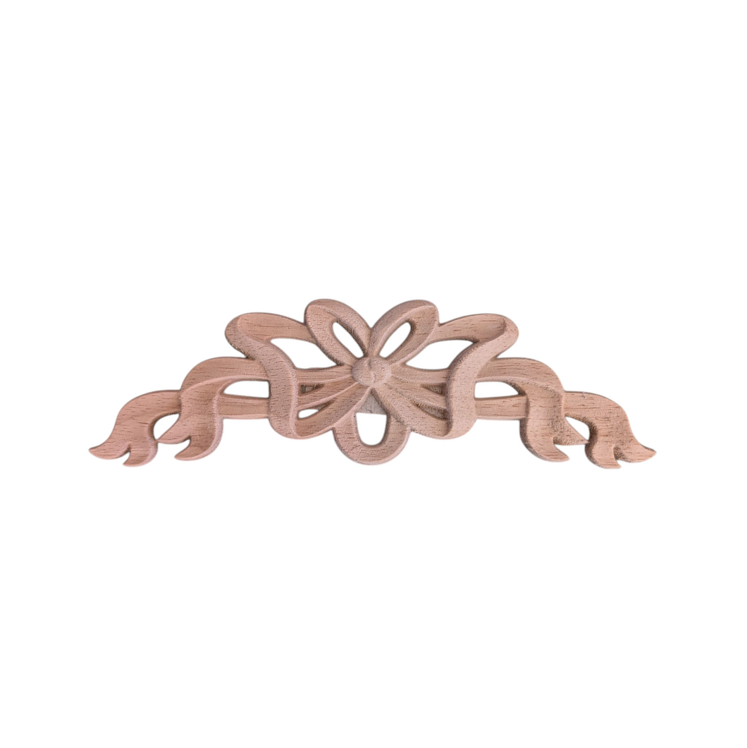 Wooden bow applique #5