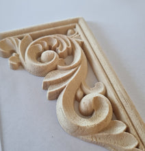 Load image into Gallery viewer, wooden corner applique left or right #4 - Walnut lane
