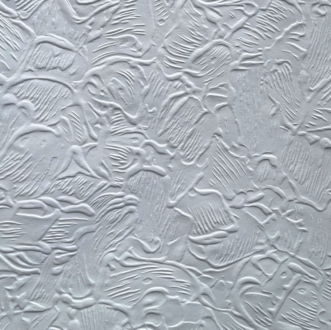 Texture effect paintable wallpaper - Walnut lane