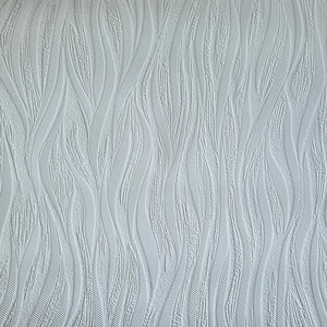 Waves paintable wallpaper - Walnut lane