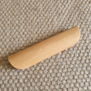 Timber handle 12cm - Walnut lane