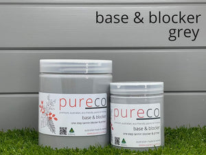 Pureco base & blocker white or grey - Walnut lane