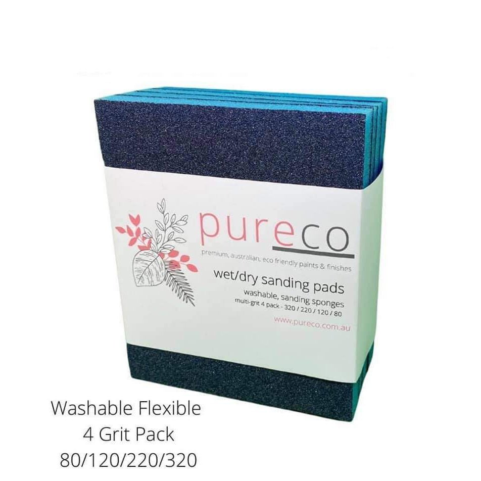 MIXED Wet/dry sanding pads 4pack - Walnut lane