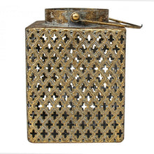 Load image into Gallery viewer, Moroccan inspired metal lantern - Walnut lane
