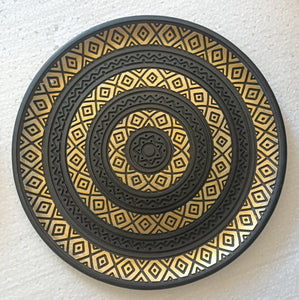 Moroccan inspired tray - Walnut lane
