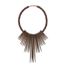 Load image into Gallery viewer, Tribal necklace wall hanging - Walnut lane
