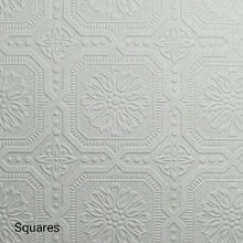 Load image into Gallery viewer, Squares paintable wallpaper - Walnut lane
