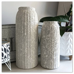 Limestone vase large or x-large - Walnut lane