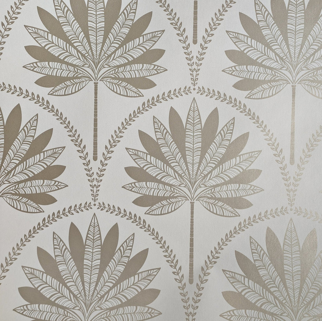 Golden palms wallpaper - Walnut lane