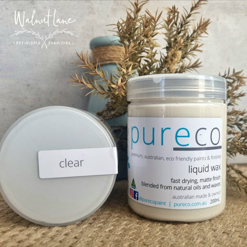 Liquid wax 200ml or 500ml - Walnut lane