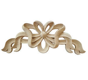 Wooden bow applique #5 - Walnut lane