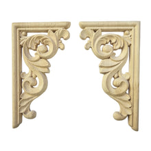 Load image into Gallery viewer, wooden corner applique left or right #4 - Walnut lane
