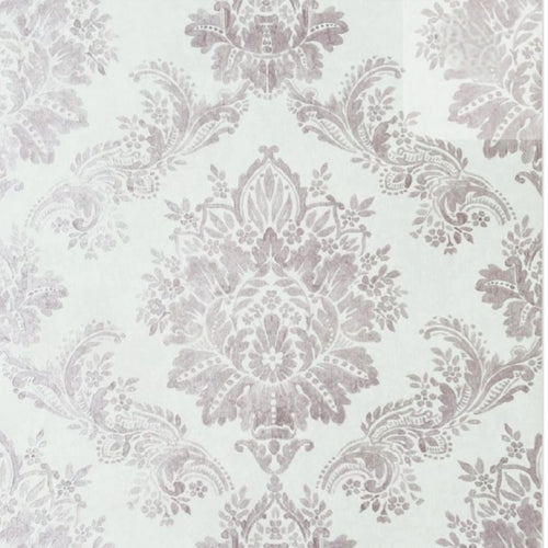 Pink Damask Wallpaper - Walnut lane